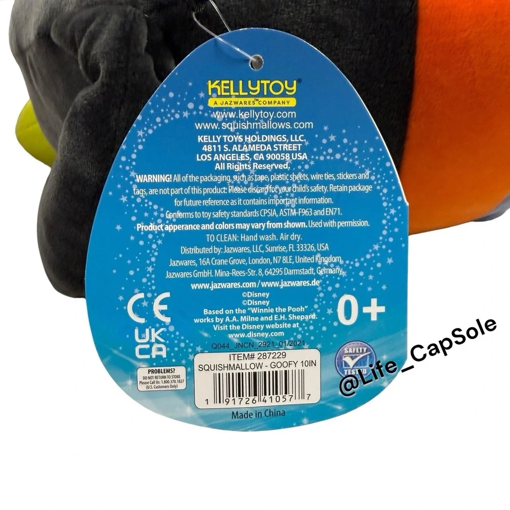 New Squishmallows Disney Goofy 10